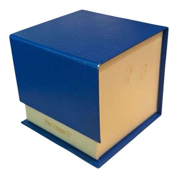 Pier 1 Li Bien Glass Christmas Ornament 2017 Hand-Painted Reindeer with Gift Box - Picture 14 of 15